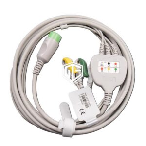 EKG Kabel 3-adrig Klammeradapter