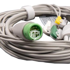 EKG Kabel 5-adrig Klammeradapter
