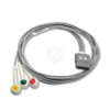 EKG Kabel 3-adrig Druckknopfadapter