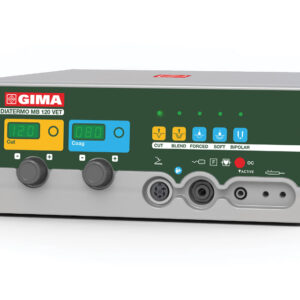 Electrobisturí veterinario Diatermo MB 120D VET — mono-bipolar, 120 W (GIMA, Ref. 80750)