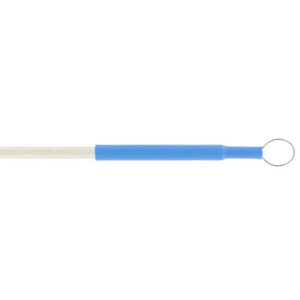 Electrodo de asa recta (bend-straight) Ø 8 mm x 5 cm para electrobisturí – Autoclavable 30 veces | GIMA 30333