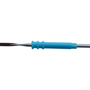 Electrodo de bisturí eléctrico de cuchilla recta Ø 2,4 mm – Desechable estéril, longitud 7 cm (Ref. GIMA 30671)