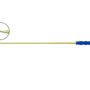 Electrodo Laparoscópico Monopolar de Gancho en L (L-Hook) Estéril – 47 cm, Mango Largo | Ref. GIMA 30683