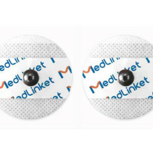 Electrodos ECG desechables para Holter – Recambio compatible con monitores GIMA 54310, 54312 y 54313 – Caja de 10 uds (Ref. 54314)