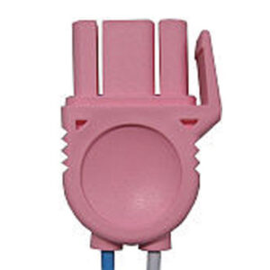 Electrodos pediátricos compatibles y desechables para desfibrilador Physio-Control LIFEPAK 500 (presa rosa), 1000, CR Plus y Express – GIMA Ref. 33603 (SKU GM33603) – 1 par, energía 200 J → 50 J