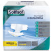 Empapador anatómico desechable para incontinencia SOFFISOF AIR DRY – GIMA (transpirable, con cintas reposicionables, tallas M, L y XXL)