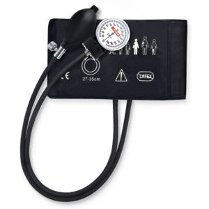 Esfigmomanómetro Aneroide YTON de GIMA – Tensiómetro Manual con Manguito de Una Pieza, Manómetro con Clip y Escala 0-300 mmHg (Ref. GM32692)