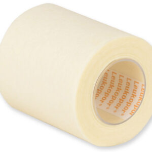 Esparadrapo de papel hipoalergénico LEUKOPOR® BSN 50 mm × 9,2 m – Fijación de apósitos en piel sensible (Caja de 6 uds.)