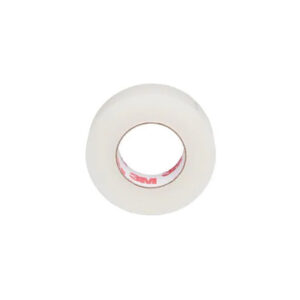 Esparadrapo de plástico microperforado 3M Transpore™ – Rollos de 12,5 mm, 25 mm y 51 mm × 9,14 m | Fijación de apósitos, hipoalergénico y sin látex (Refs. 1527-0, 1527-1, 1527-2)