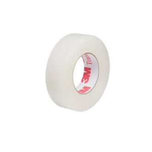 Esparadrapo de plástico microperforado 3M Transpore™ – Rollos de 12,5 mm, 25 mm y 51 mm × 9,14 m | Fijación de apósitos, hipoalergénico y sin látex (Refs. 1527-0, 1527-1, 1527-2)