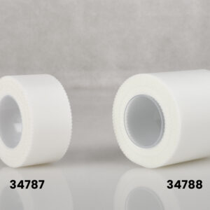 Esparadrapo de seda GIMA en rollo de 10 m × 5 cm – Cinta quirúrgica blanca para fijación de apósitos (Ref. 34788) | Caja de 6 rollos