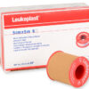 Esparadrapo de tejido de viscosa Leukoplast 50 mm x 5 m – BSN, alta adhesión, caja de 6 rollos (Ref. 01534-00)