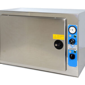 Esterilizador de calor seco por aire caliente TITANOX GIMA – Capacidad 20 l (GM35580) y 60 l (GM35581), horno de esterilización con doble resistencia