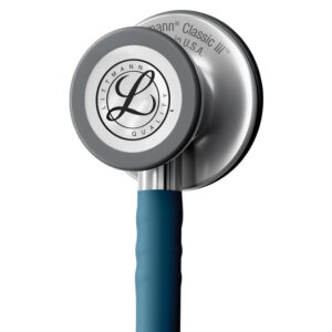 Estetoscopio 3M™ Littmann® Classic III – Azul caribe con acabado inoxidable (Ref. 5623C) | SKU GM32281