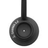 Estetoscopio acústico HEINE GAMMA 3.2 X Series – Negro, pieza torácica doble conmutable de aluminio, tubo de una sola luz 70,5 cm (Ref. M-000.09.947)