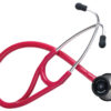 Estetoscopio de cardiología Riester Cardiophon 2.0 en acero inoxidable, color burdeos – Campana doble, sin látex (Ref. 4240-04)