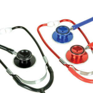 Estetoscopio de Doble Cabezal TRAD Color en Aluminio – Fonendoscopio Binaural sin Látex para Auscultación Profesional | Ref. GIMA 51010 (GM51010-F)
