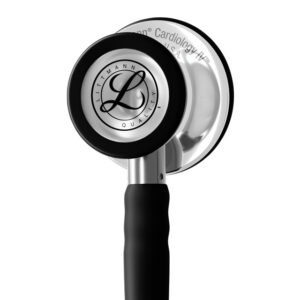 Estetoscopio Littmann® Cardiology IV Edición Especial – Ref. 6177C – Negro con acabado espejo (cabezal Ø 43/33 mm) | GIMA 32660