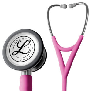 Estetoscopio Littmann® Cardiology IV – Ref. 6159C – Color rosa con acabado acero inoxidable (cabezal Ø 43/33 mm) | GIMA 32676