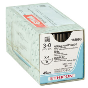ETHICON PERMA-HAND SILK SUTURES - gauge