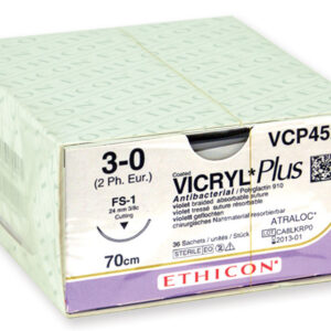 ETHICON VICRYL PLUS ABSORBABLE SUTURES - gauge