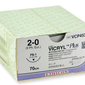 ETHICON VICRYL PLUS ABSORBABLE SUTURES - gauge