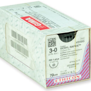 ETHICON VICRYL RAPID ABSORBABLE SUTURES - braided