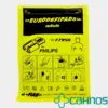 Electrodo desfibrilador adulto estándar Philips con cable interior, compatible con modelos HeartStart ForeRunner, FR2, FR3 y XE XL.