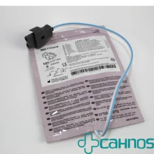 Electrodo desfibrilador pediátrico estándar Philips con cable exterior, compatible con modelos Codemaster 100, XE, XL y HeartStart.