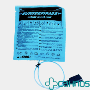 Electrodos desfibriladores adultos Philips con cable exterior compatibles con modelos Heartstream ForeRunner, HeartStart FR2 y CodeMaster