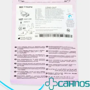 Electrodo desfibrilador pediátrico estándar con cable exterior compatible con marcas Physio-Control, Bexen Cardio, Cardioline y Mindray