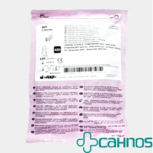 Electrodo desfibrilador pediátrico compatible Cardiac Science Powerheart y General Electric Responder, energia limitada, par de electrodos
