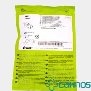 Electrodo desfibrilador adulto estándar CU Medical Systems con cable interior, modelo Paramedic CU-ER1, CU-ER2, CU-ER3 y LIFEGAIN CU-HD1