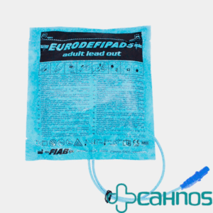 Electrodos desfibriladores adultos Schiller con cable externo, compatibles con modelos FRED EasyPort, ARGUS PRO LifeCare y DEFIGARD TOUCH 7