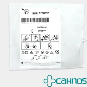 Electrodo desfibrilador pediátrico estándar Mediana modelo HeartOn AED A10 con cable exterior