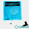 Electrodos desfibrilador adulto Mediana modelo HeartOn A10 con cable externo, parches de repuesto para desfibrilador