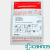 Electrodo desfibrilador adulto y pediátrico AED preconectado marca Nihon Kohden, compatible con modelos Cardiolife 2100, 2150K y 2151K