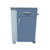 FEBO BEDSIDE TABLE WITH BOTTLE HOLDER - blue avio