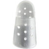 Férula para dedo (finger splint) talla 6 transparente – Plástico rígido con orificios de ventilación | GIMA Ref. 42106 – Caja de 20 uds.