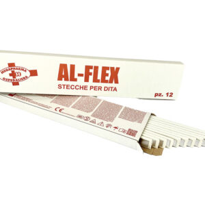 Férulas de Aluminio con Forro Blanda GIMA – Inmovilización de Extremidades, 15 x 495 mm, Caja de 12 uds. (Ref. 34120)