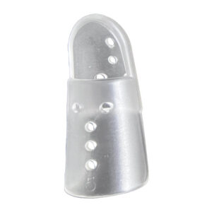 Férulas de dedo talla 5 transparentes – GIMA (Ref. 42104, SKU GM42104), caja de 20 uds. | Inmovilización de falanges en ortopedia