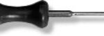 Electrodo de electrocirugía reutilizable de acero inoxidable, vástago 4 mm 55 mm, needle Ø 0,8 mm FIAB · Ref. F4084/4
