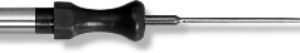 Electrodo de electrocirugía reutilizable de acero inoxidable, vástago 4 mm 55 mm, needle Ø 0,8 mm FIAB · Ref. F4084/4