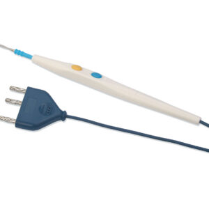 Lápiz de electrocirugía desechable con pulsadores Valleylab connector, 500 cm cable, F4046 BLADE electrode FIAB · Ref. F4797/5