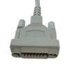 Cable de paciente ECG con distribuidor inspeccionable, conexión snap Elettronica Trentina/Cardiette FIAB · Ref. F5223C