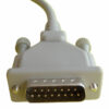 Cable de paciente ECG con distribuidor inspeccionable, conexión snap Cardiorapid, Aspel, Bionet FIAB · Ref. F5226C