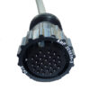 Cable de paciente ECG con distribuidor inspeccionable, conexión snap Burdick/Quinton FIAB · Ref. F5250C