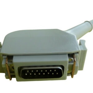 Cable de paciente ECG con distribuidor inspeccionable, conexión snap Hellige FIAB · Ref. F5267/9C