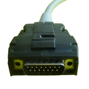 Cable de paciente ECG con distribuidor inspeccionable, conexión snap Mortara FIAB · Ref. F5728C