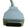 Cable de paciente ECG con distribuidor inspeccionable, conexión snap Bosch, Picker, Cambridge, Nihon-Kohden FIAB · Ref. F5736C